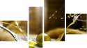 Vierteiliges Leinwandbild - Viertychon