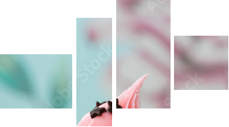 Cupcake - Vierteiliges Leinwandbild, Viertychon