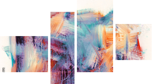 Abstract  backgrounds - Vierteiliges Leinwandbild, Viertychon