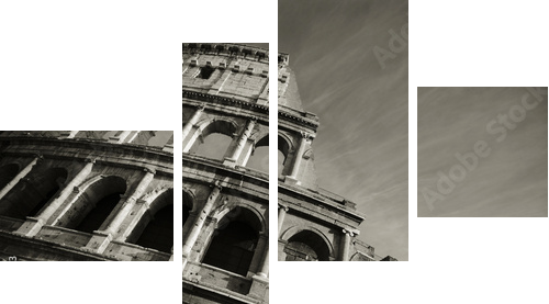 colosseum duo - Vierteiliges Leinwandbild, Viertychon