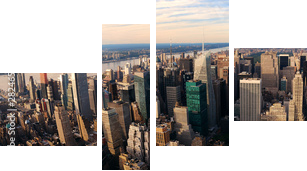 Manhattan - Vierteiliges Leinwandbild, Viertychon
