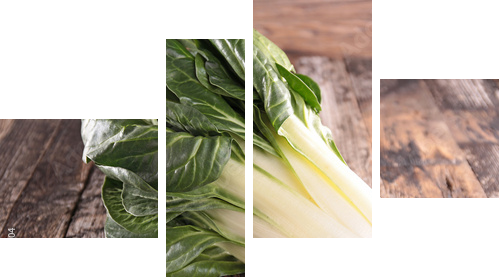 chard  - Vierteiliges Leinwandbild, Viertychon