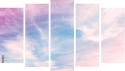 Fünfteiliges Leinwandbild - Pentaptychon