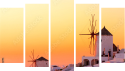 Fünfteiliges Leinwandbild - Pentaptychon