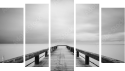 Fünfteiliges Leinwandbild - Pentaptychon