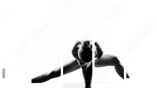 keep balance - Fünfteiliges Leinwandbild, Pentaptychon