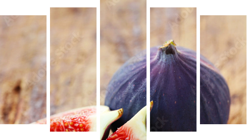 Figs - Fünfteiliges Leinwandbild, Pentaptychon