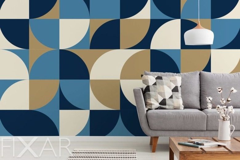 Auffallige art deco geometrie abstrakte fototapeten fixar 1