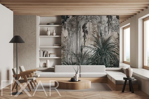Im-schatten-der-alten-saulen-furs-wohnzimmer-fototapeten-fixar