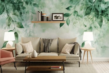 Idylle-unter-dem-baum-furs-wohnzimmer-fototapeten-fixar