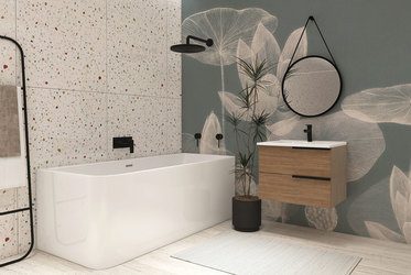 Zarte-pflanzenwelt-im-modernen-ambiente-furs-badezimmer-fototapeten-fixar