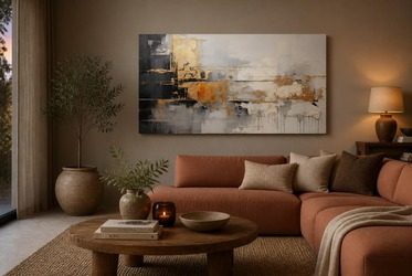 Goldene-akzente-vor-grau-und-beigetonen-furs-wohnzimmer-bilder-und-poster-fixar