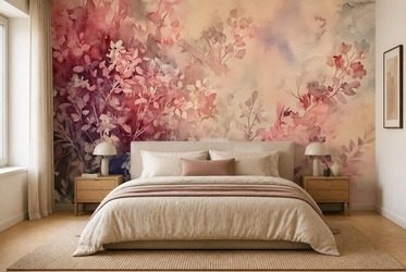 Zarte-komposition-aus-rosa-und-violetttonen-im-malerischen-motiv-furs-schlafzimmer-fototapeten-fixar