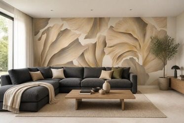 Feinfuhliges-spiel-von-licht-und-schatten-im-floralen-motiv-furs-wohnzimmer-fototapeten-fixar