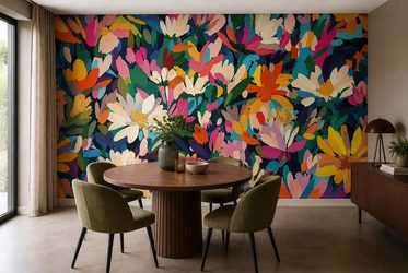 Intensive-farbpalette-die-das-interieur-belebt-blumen-fototapeten-fixar