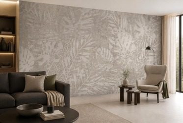 Subtiles-spiel-von-licht-und-blattornamenten-furs-wohnzimmer-fototapeten-fixar