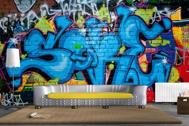 Hausgemachtes-graffiti-graffiti-fototapeten-fixar